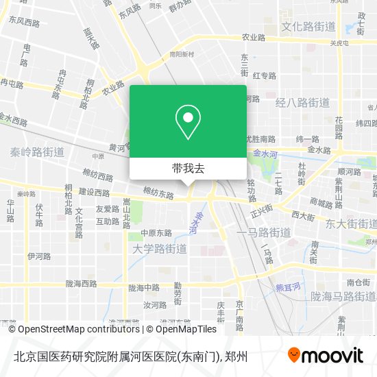 北京国医药研究院附属河医医院(东南门)地图