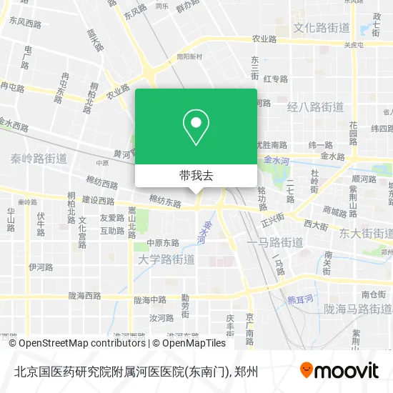 北京国医药研究院附属河医医院(东南门)地图