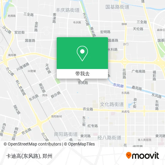 卡迪高(东风路)地图