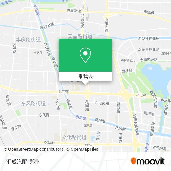 汇成汽配地图