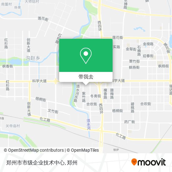 郑州市市级企业技术中心地图