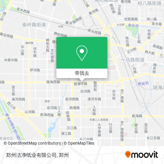 郑州洁净纸业有限公司地图