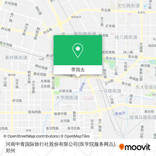 河南中青国际旅行社股份有限公司(医学院服务网点)地图