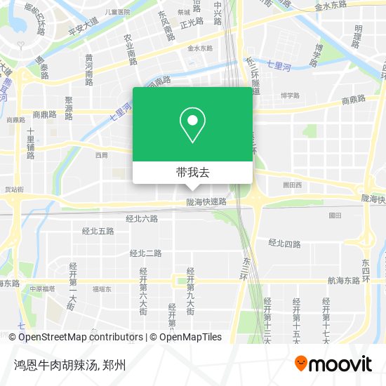 鸿恩牛肉胡辣汤地图