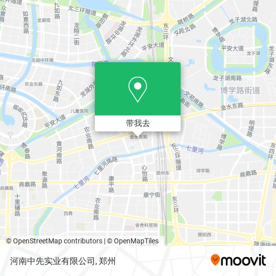 河南中先实业有限公司地图