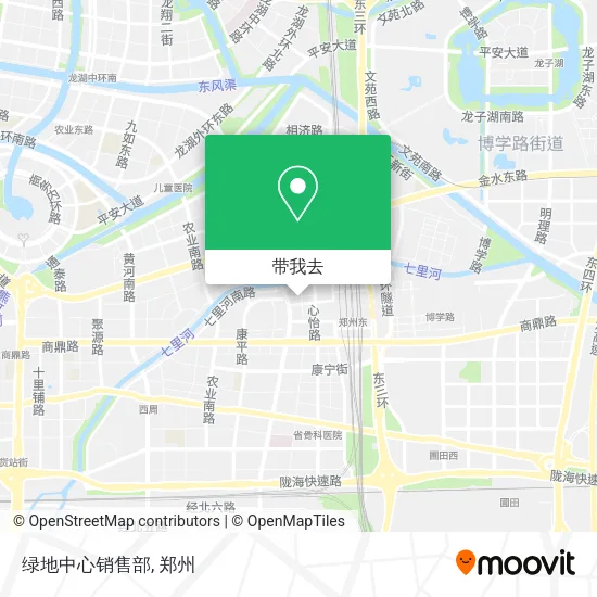 绿地中心销售部地图