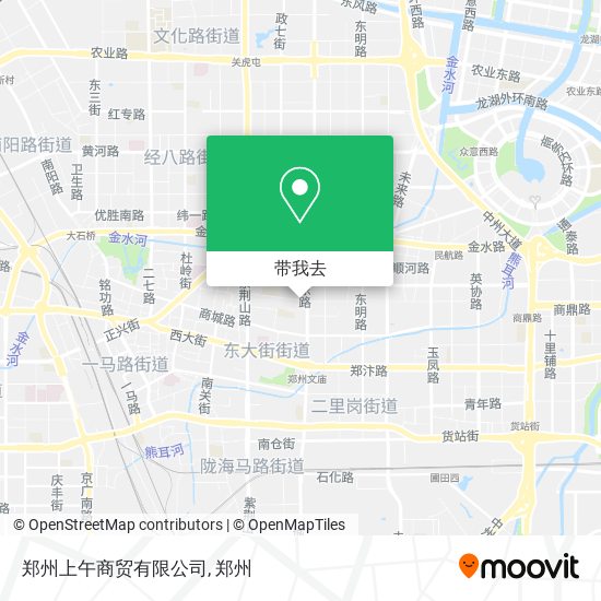 郑州上午商贸有限公司地图