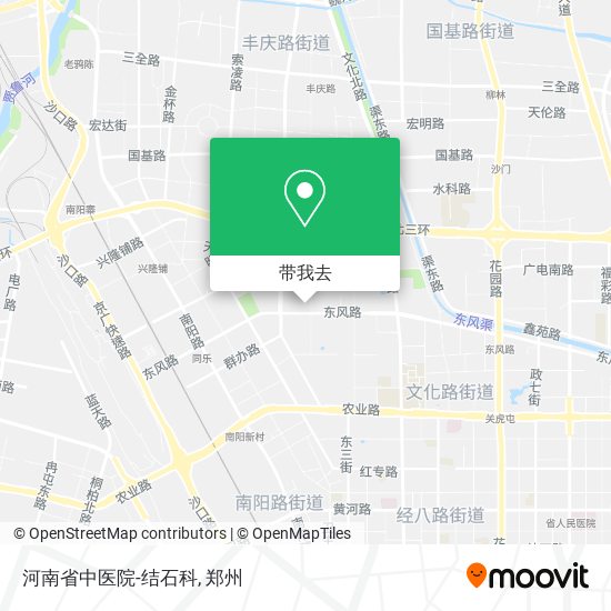 河南省中医院-结石科地图