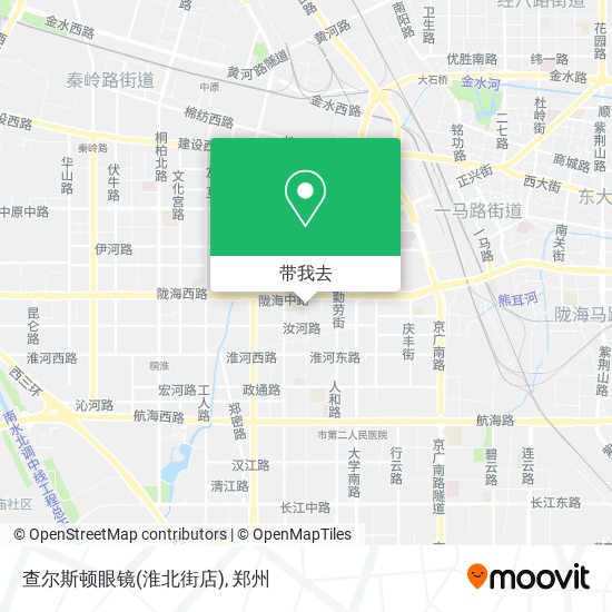 查尔斯顿眼镜(淮北街店)地图