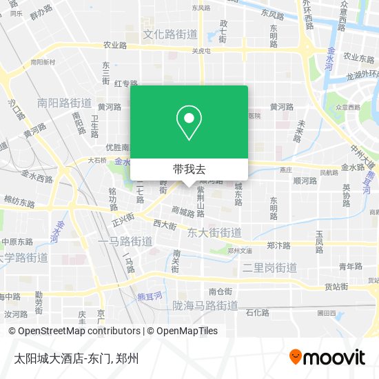 太阳城大酒店-东门地图