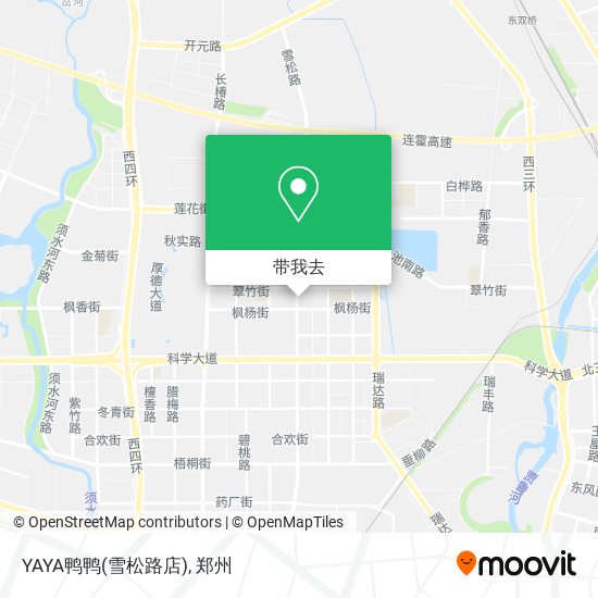 YAYA鸭鸭(雪松路店)地图