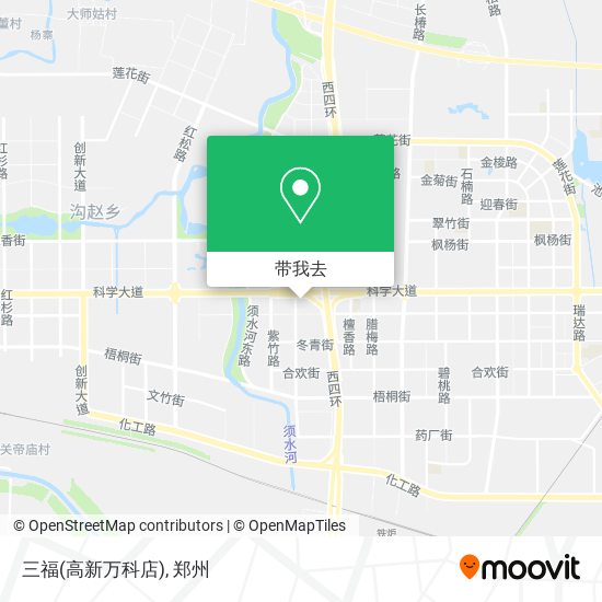 三福(高新万科店)地图