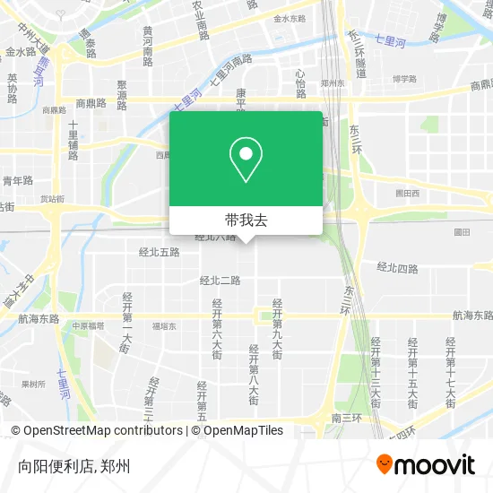向阳便利店地图