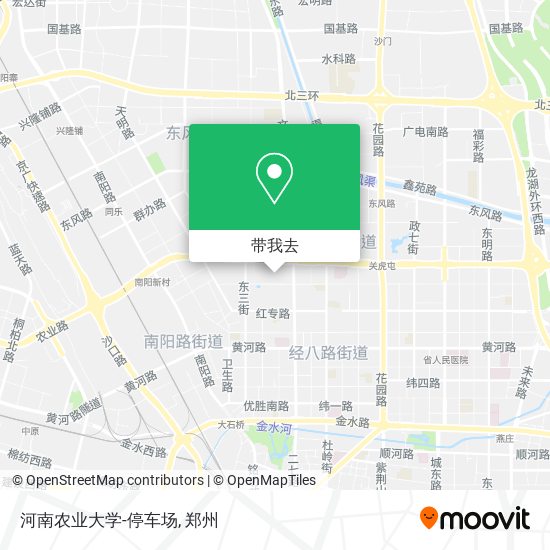 河南农业大学-停车场地图