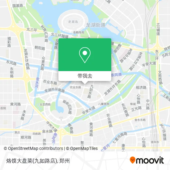 烙馍大盘菜(九如路店)地图