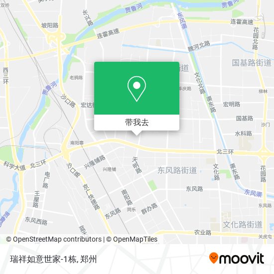瑞祥如意世家-1栋地图