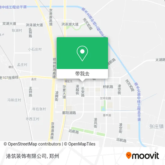 港筑装饰有限公司地图