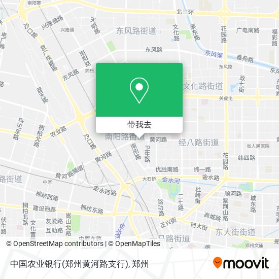 中国农业银行(郑州黄河路支行)地图
