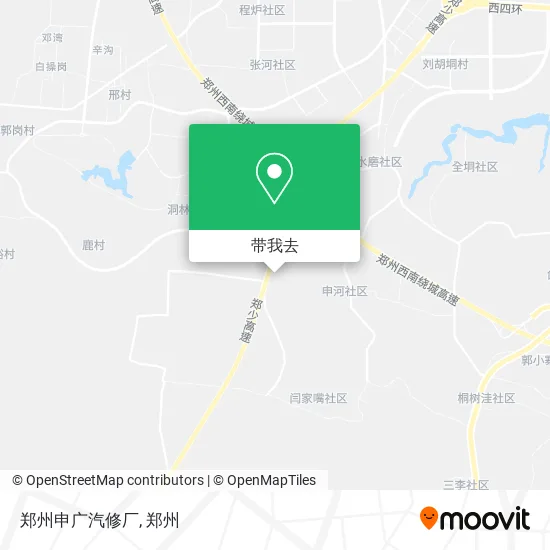郑州申广汽修厂地图
