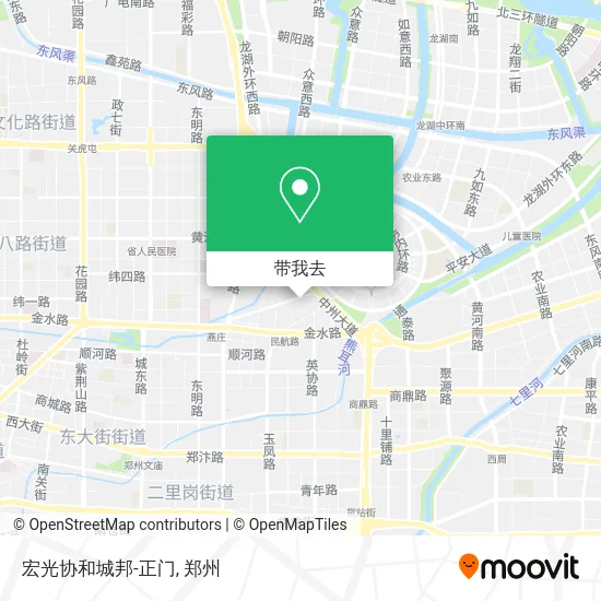 宏光协和城邦-正门地图