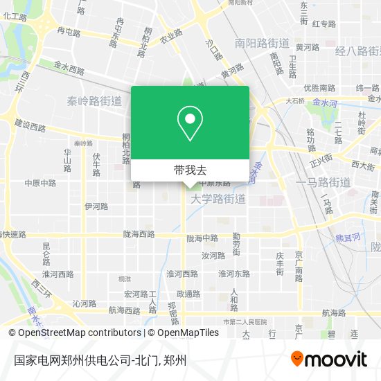 国家电网郑州供电公司-北门地图