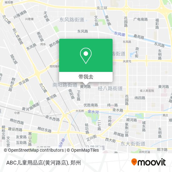 ABC儿童用品店(黄河路店)地图