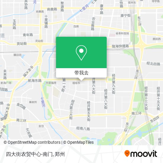 四大街农贸中心-南门地图