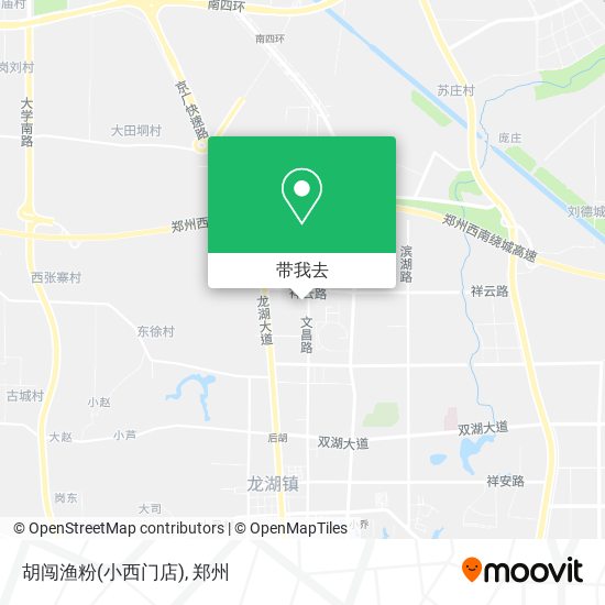 胡闯渔粉(小西门店)地图