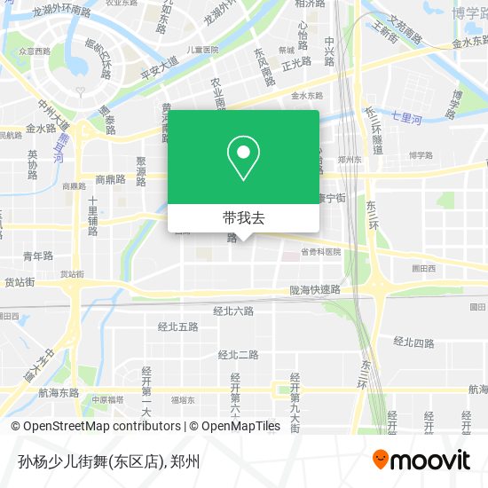 孙杨少儿街舞(东区店)地图
