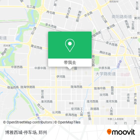 博雅西城-停车场地图