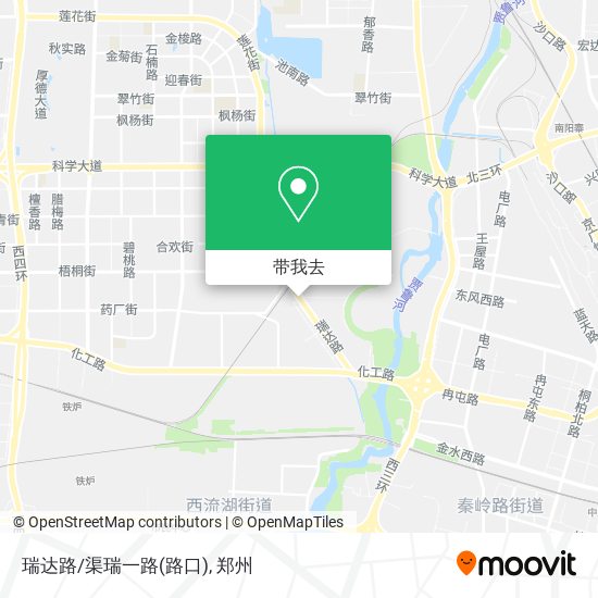 瑞达路/渠瑞一路(路口)地图