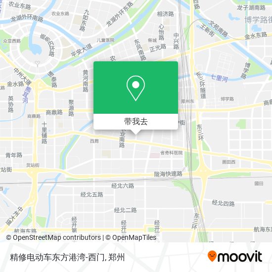 精修电动车东方港湾-西门地图