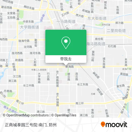 正商城泰园三号院-南门地图