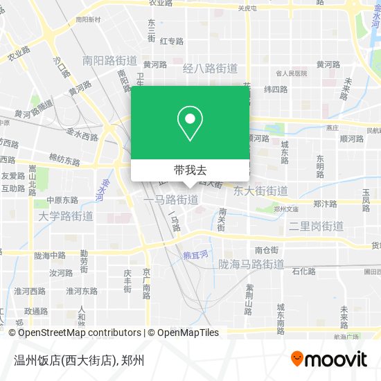 温州饭店(西大街店)地图