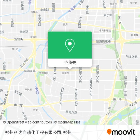 郑州科达自动化工程有限公司地图