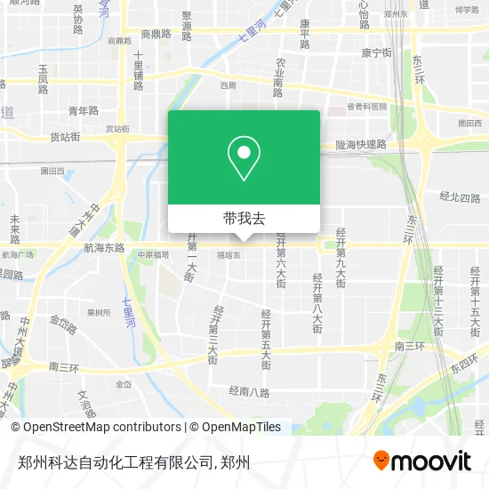 郑州科达自动化工程有限公司地图