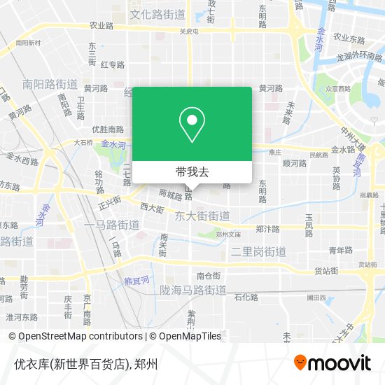 优衣库(新世界百货店)地图