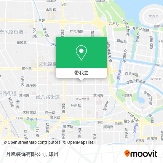 丹鹰装饰有限公司地图