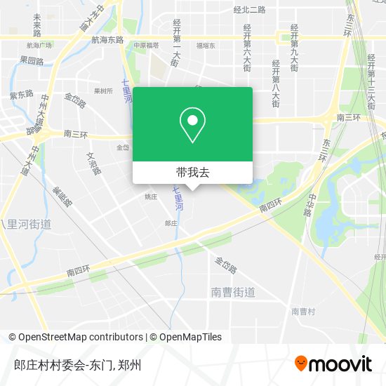 郎庄村村委会-东门地图