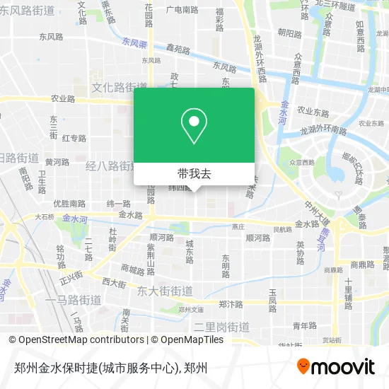 郑州金水保时捷(城市服务中心)地图