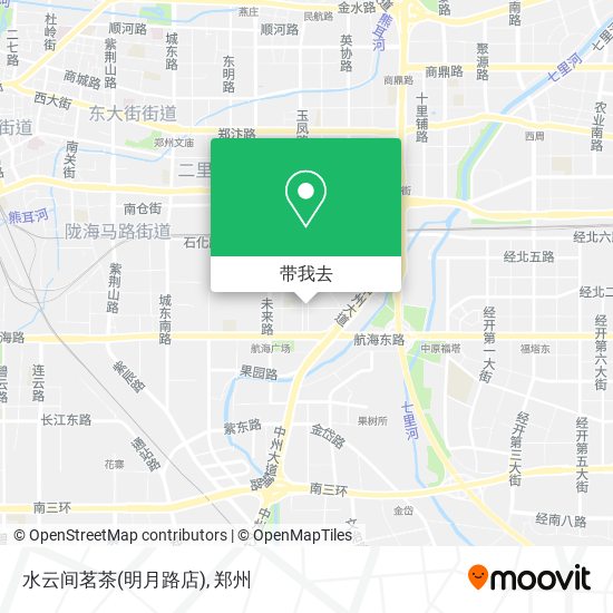 水云间茗茶(明月路店)地图