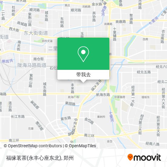 福缘茗茶(永丰心座东北)地图