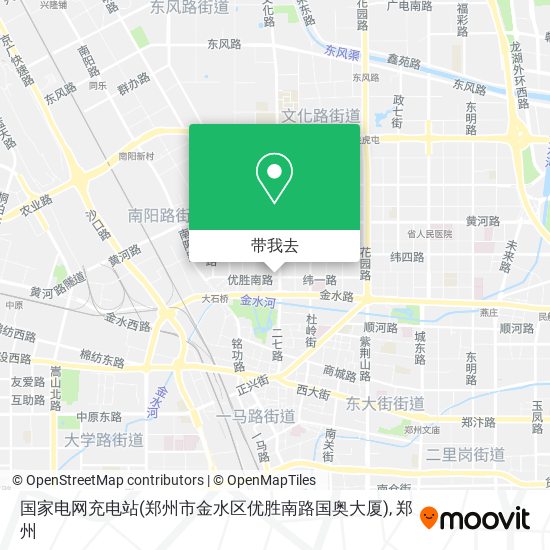 国家电网充电站(郑州市金水区优胜南路国奥大厦)地图