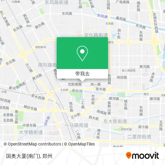 国奥大厦(南门)地图