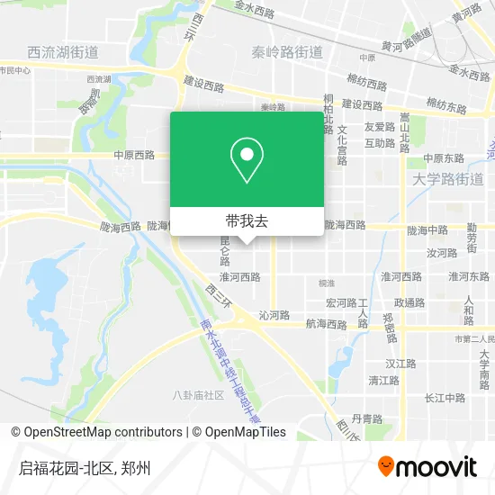 启福花园-北区地图