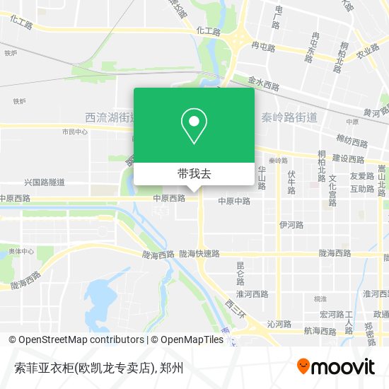 索菲亚衣柜(欧凯龙专卖店)地图