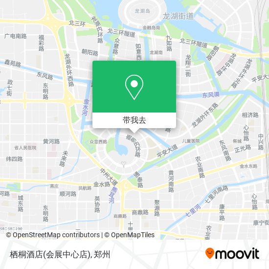 栖桐酒店(会展中心店)地图