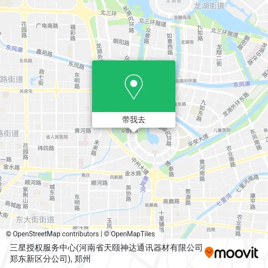 三星授权服务中心(河南省天颐神达通讯器材有限公司郑东新区分公司)地图