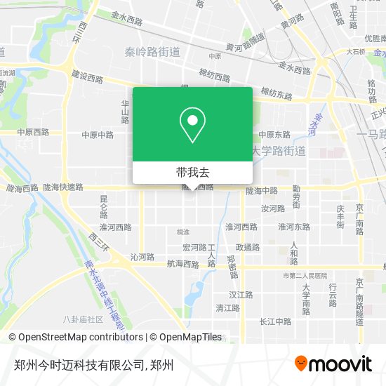 郑州今时迈科技有限公司地图