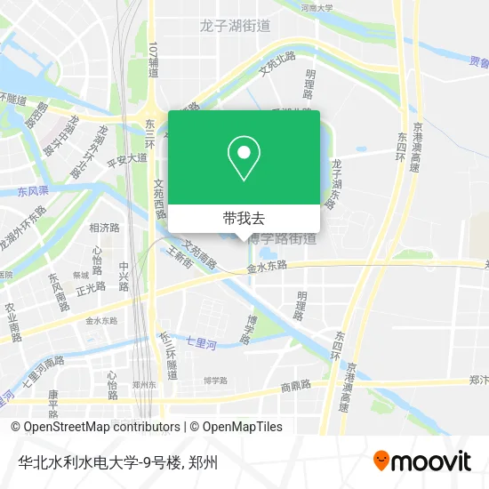 华北水利水电大学-9号楼地图